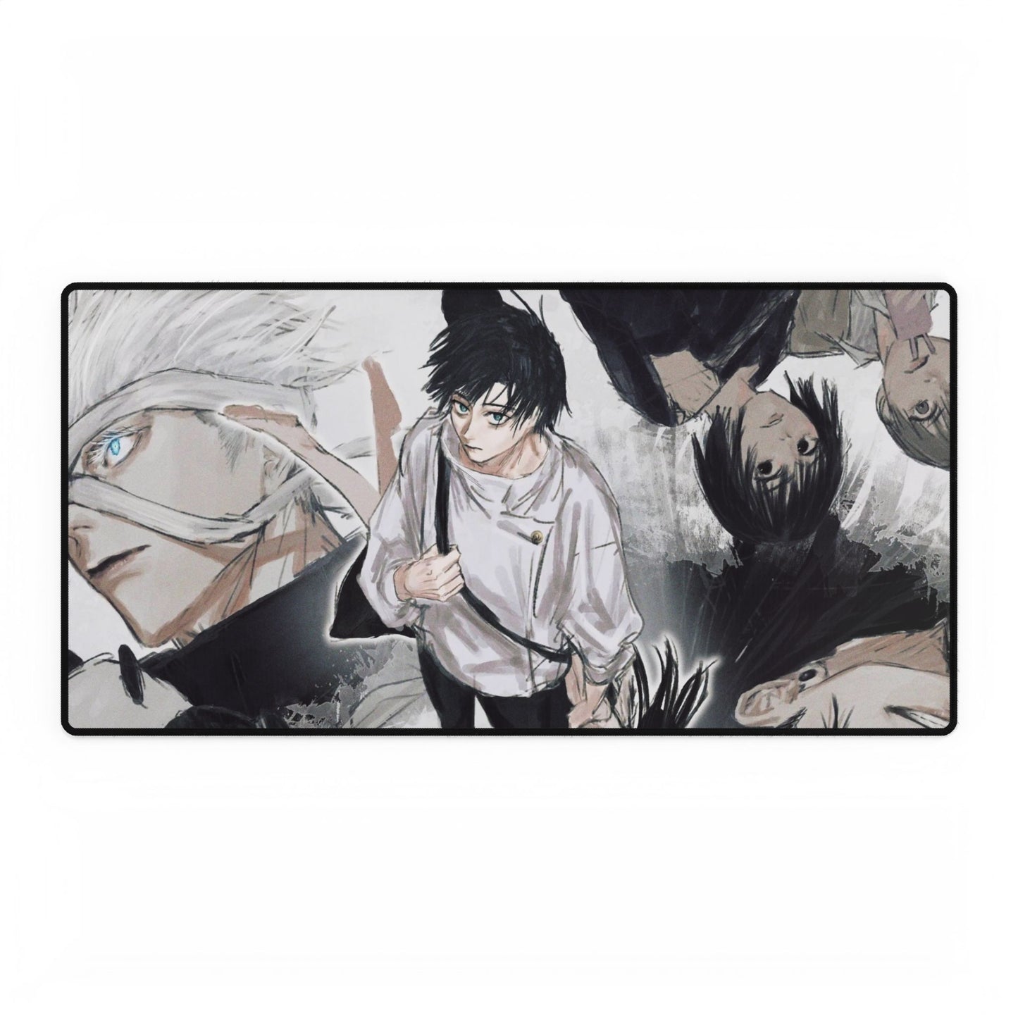 Yuta Okkotsu, Satoru Gojo, Maki Zenin, Suguru Geto, Panda and Toge Inumaki Mouse Pad