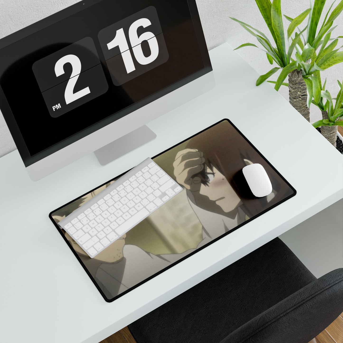 Okabe and Kurisu Mouse Pad