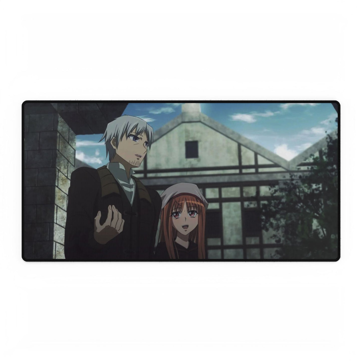 Anime Spice and Wolf Mouse Pad