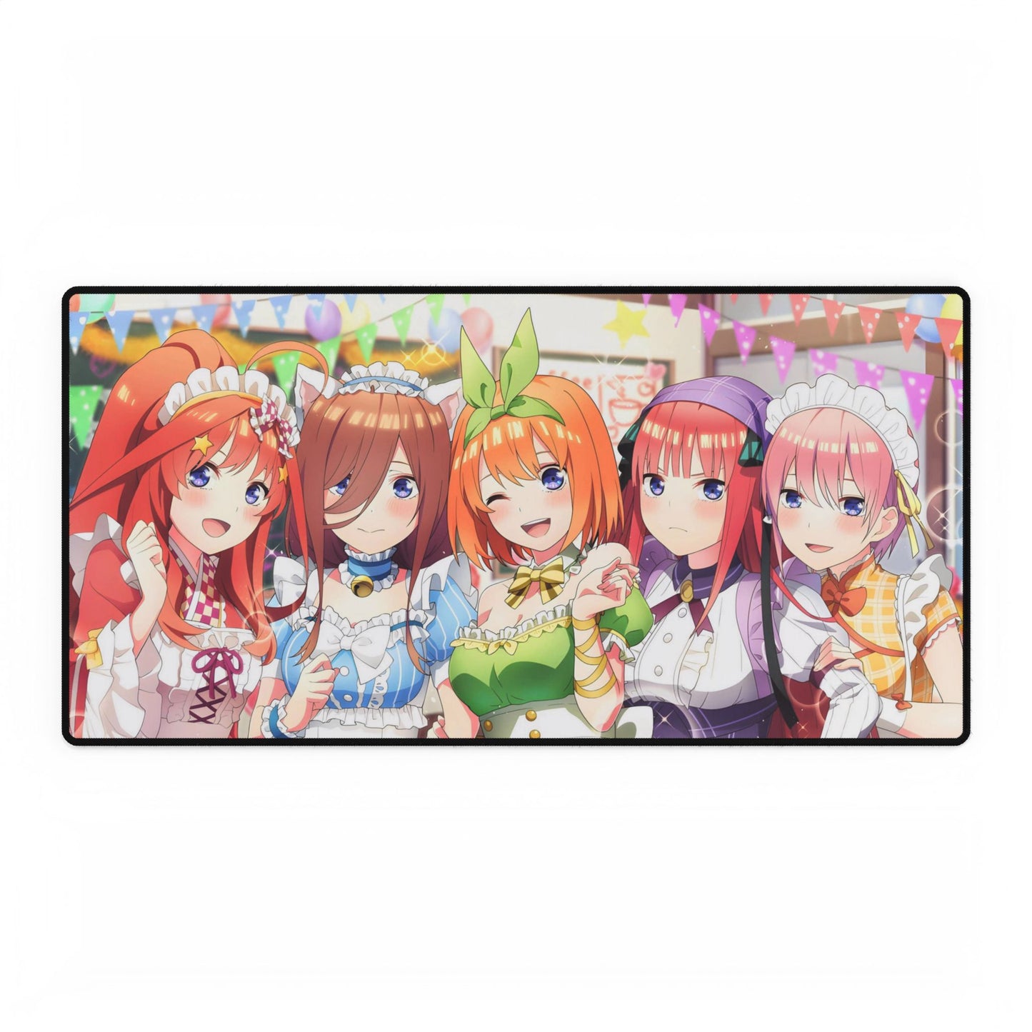 The Quintessential Quintuplets - Itsuki , Miku , Yotsuba , Nino & Ichika Mouse Pad