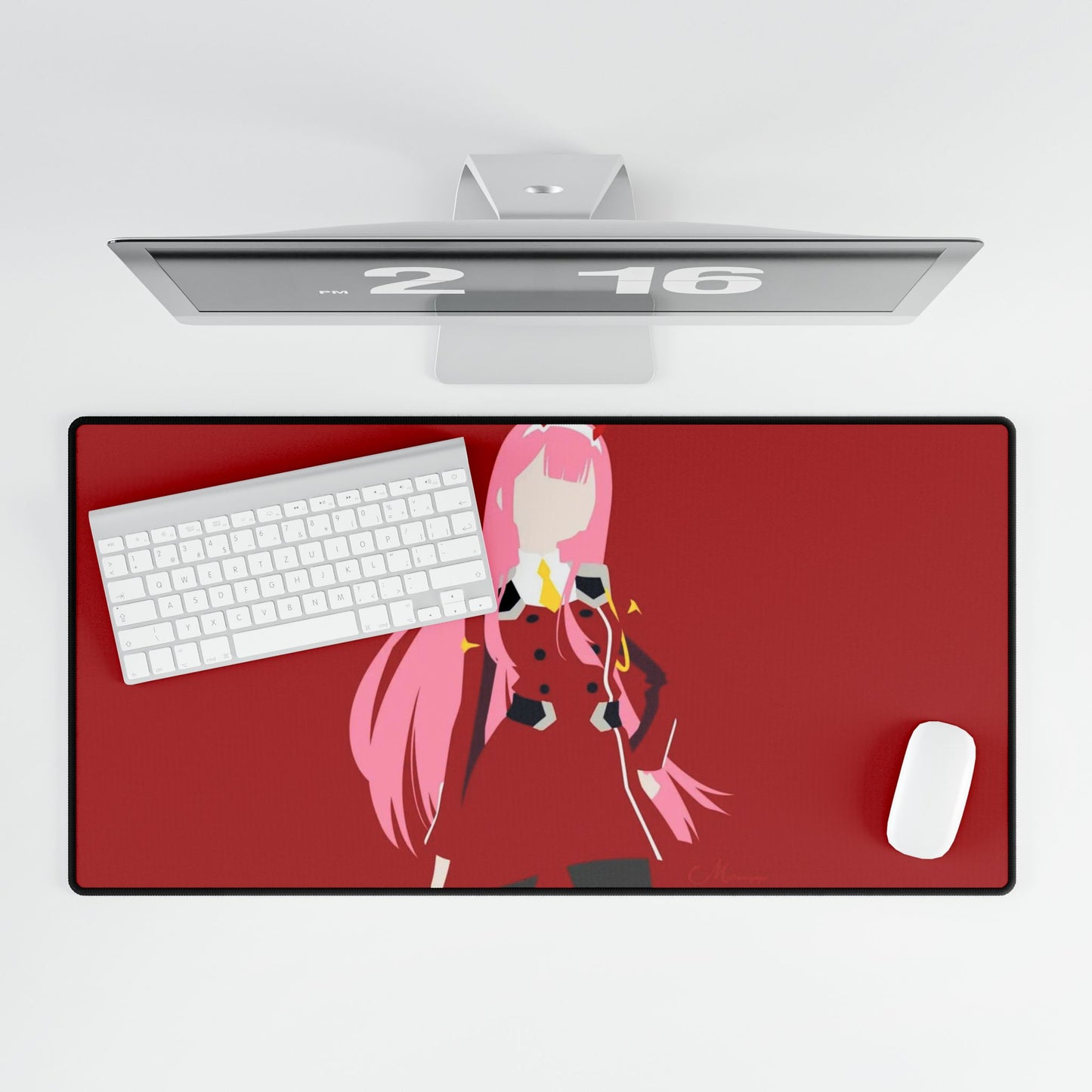Zero Two from Darling in the FranXX Mouse Pad