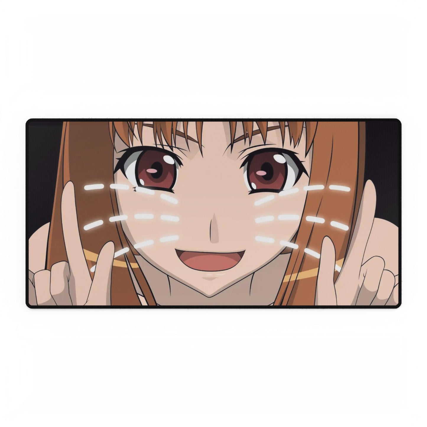 Anime Spice and Wolf Mouse Pad