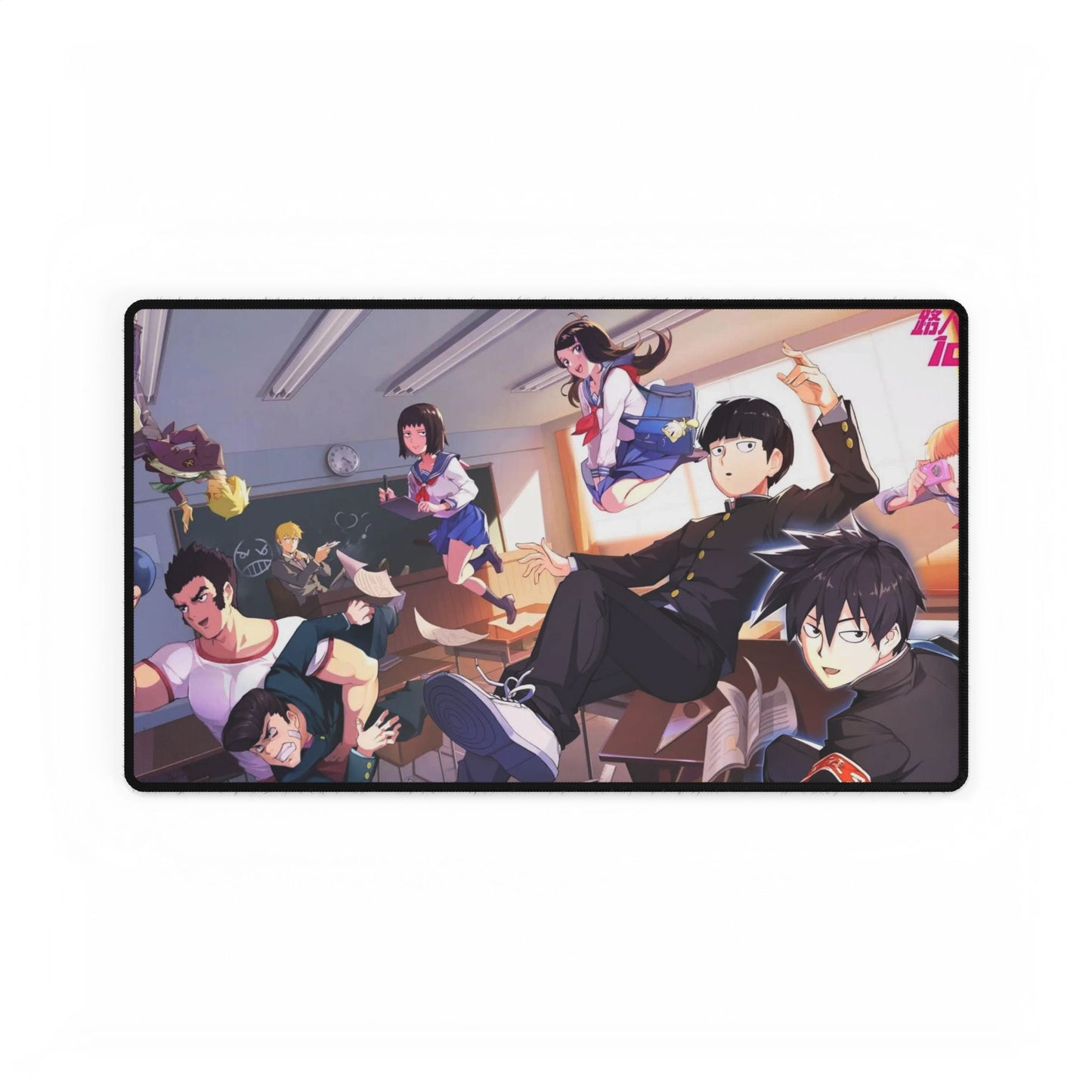 Mob Psycho 100 Arataka Reigen, Shigeo Kageyama, Ritsu Kageyama, Teruki Hanazawa, Tome Kurata Mouse Pad