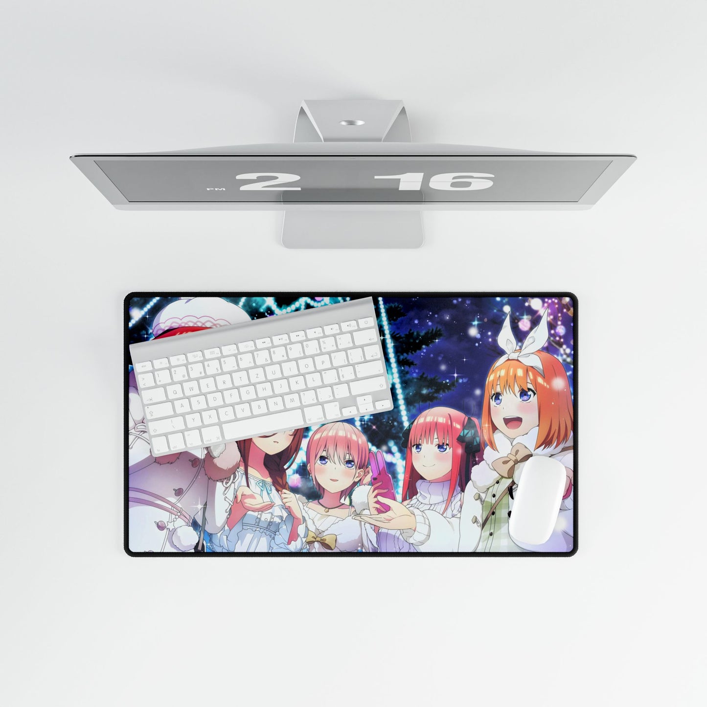 The Quintessential Quintuplets - Itsuki , Miku , Ichika , Nino & Yotsuba Mouse Pad