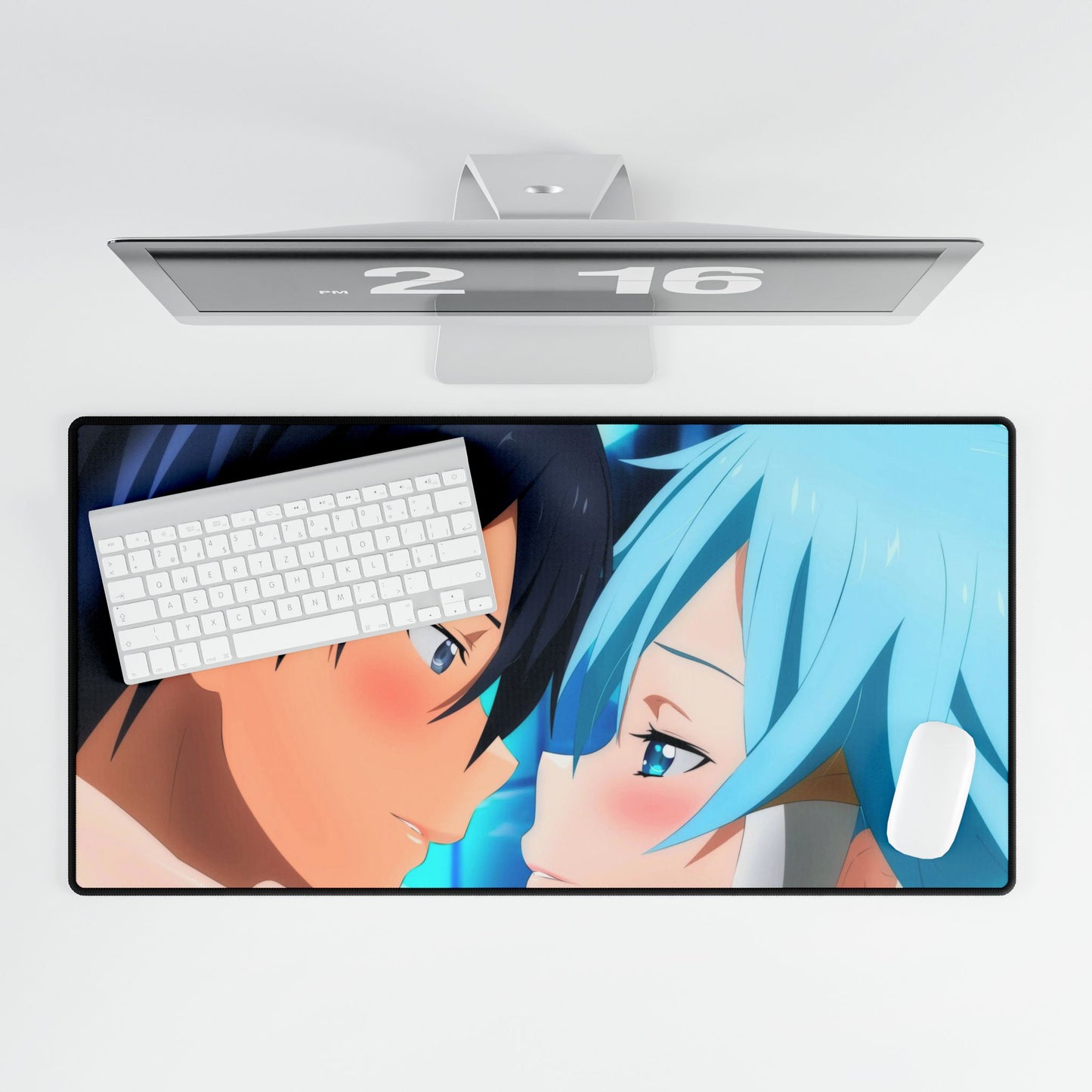 Kirito and Sinon / Kirito x Sinon Mouse Pad