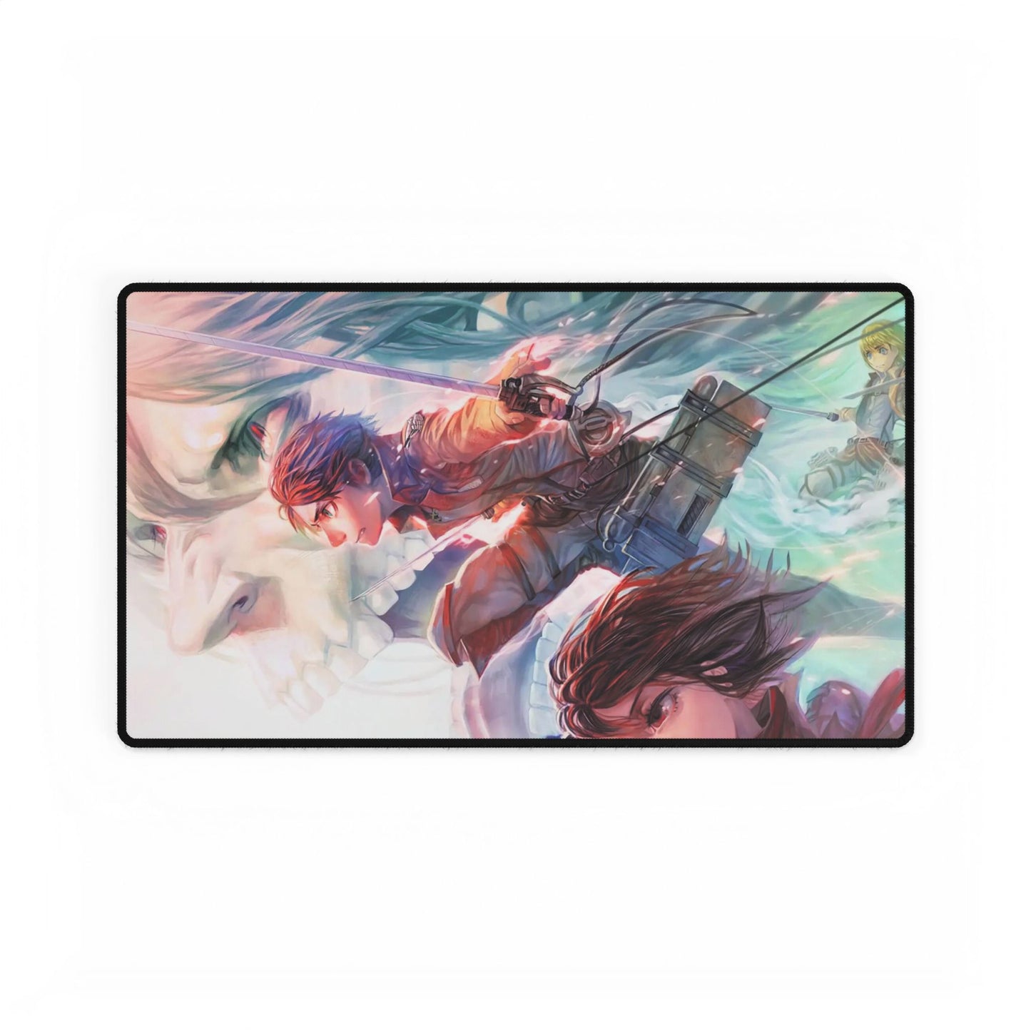 Eren Yeager,Mikasa Ackerman and Armin Arlert Mouse Pad