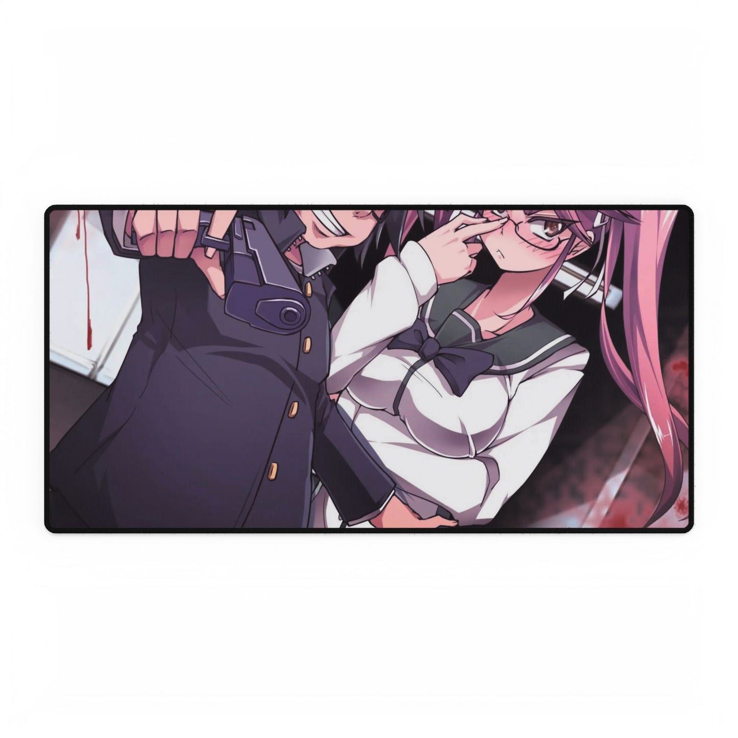 Saya and Kota Mouse Pad