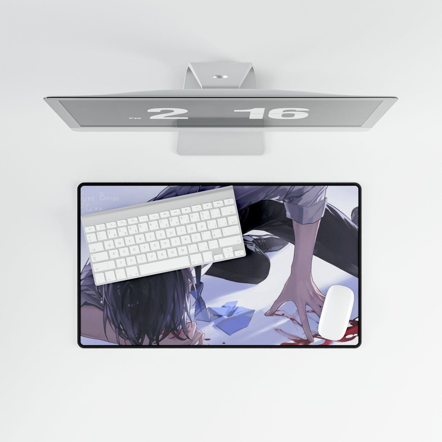 Yuri Briar Gets Punched By Yor Forger Mouse Pad