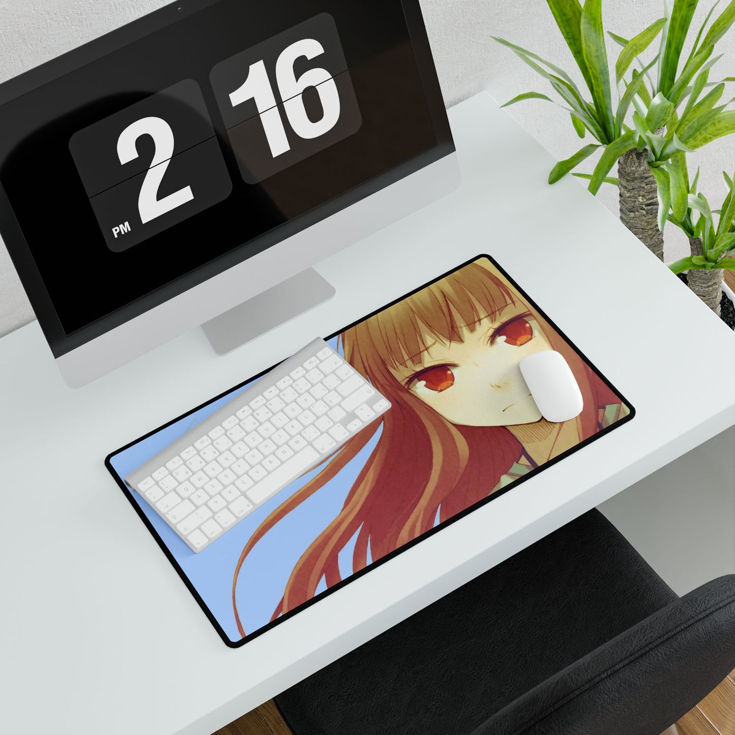 Anime Spice and Wolf Mouse Pad