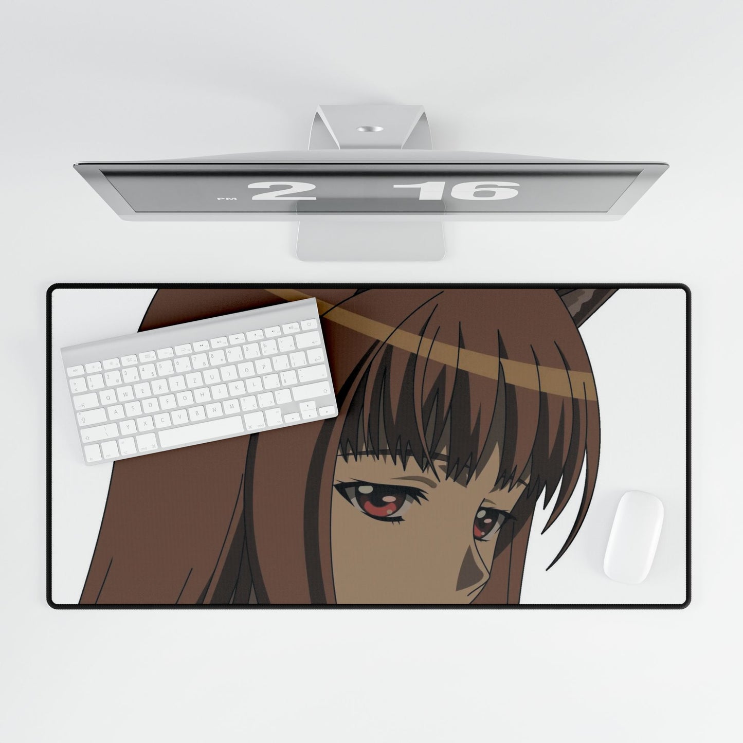 Anime Spice and Wolf Mouse Pad