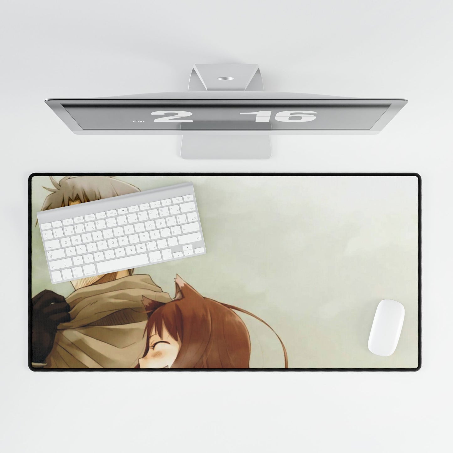 Anime Spice and Wolf Mouse Pad