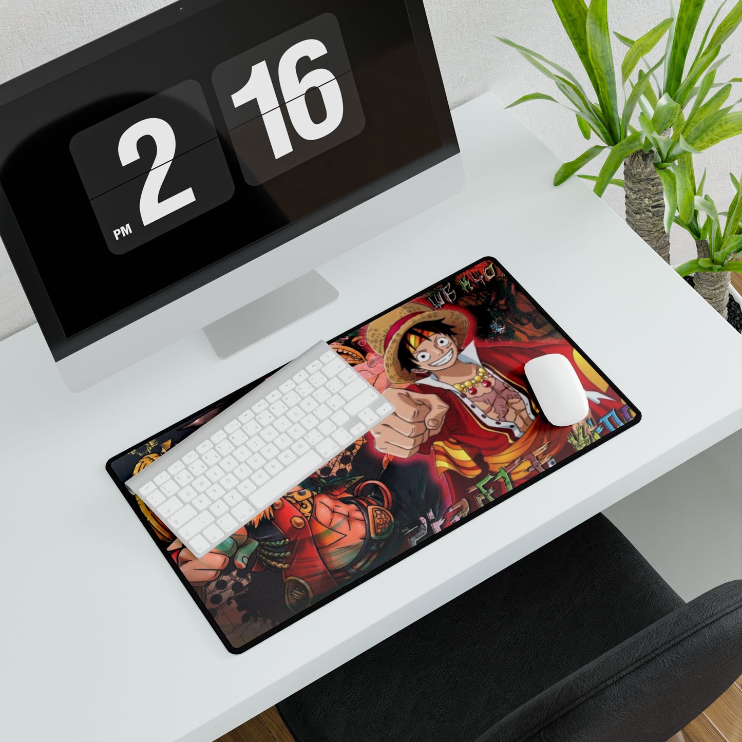Pirate King Monkeyy D. Luffy by WB KHOSKI Mouse Pad