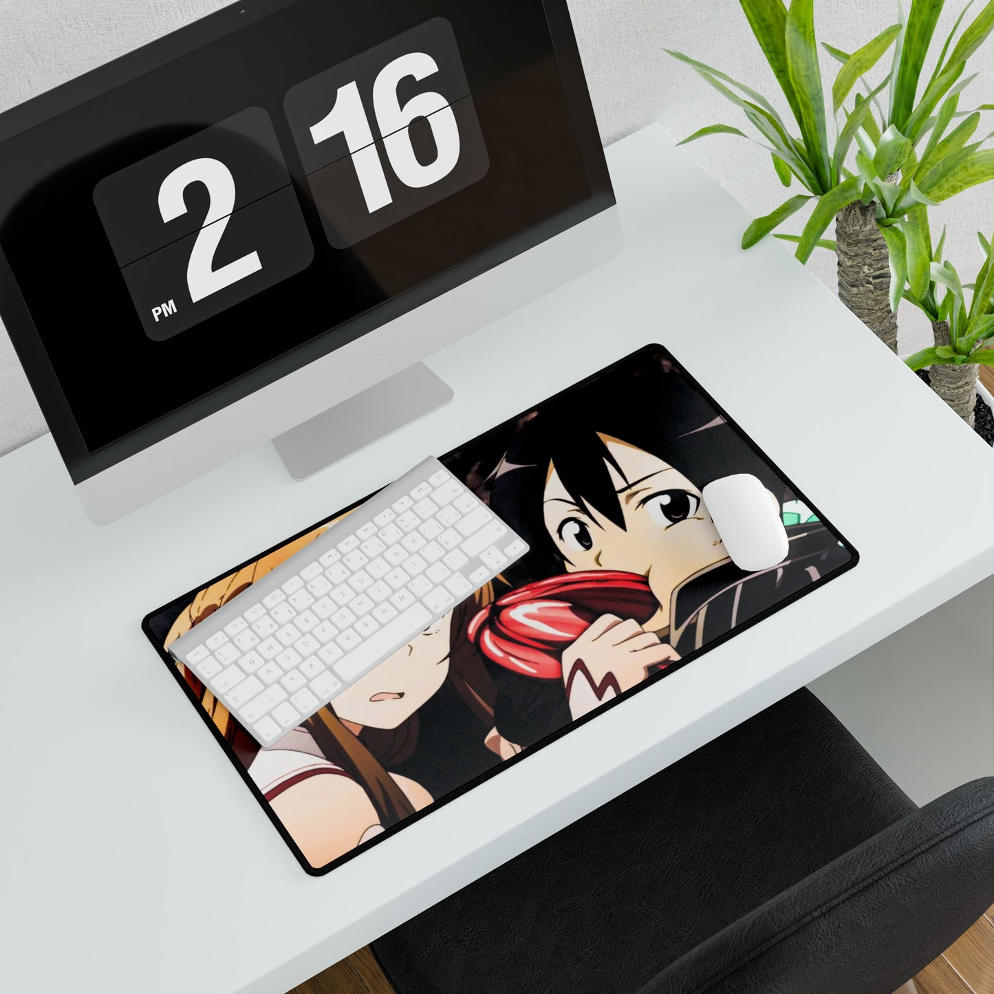 Kirito And Asuna Mouse Pad