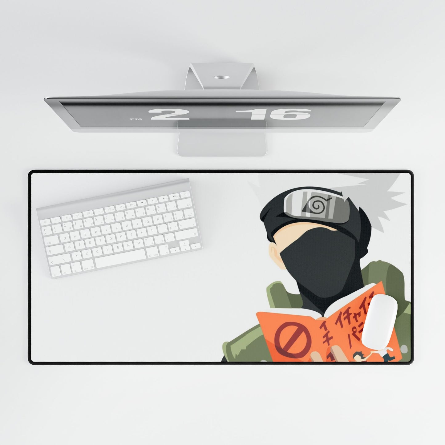 Kakashi reading his book Mouse Pad