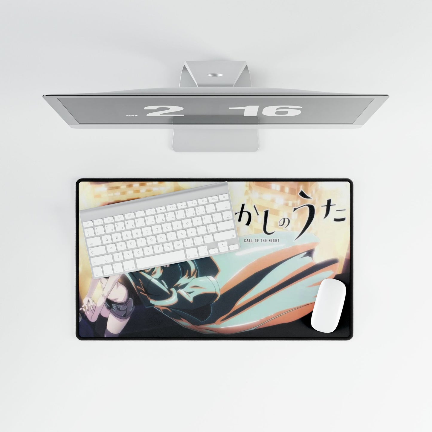 Nazuna Chilling In Night Sky Mouse Pad