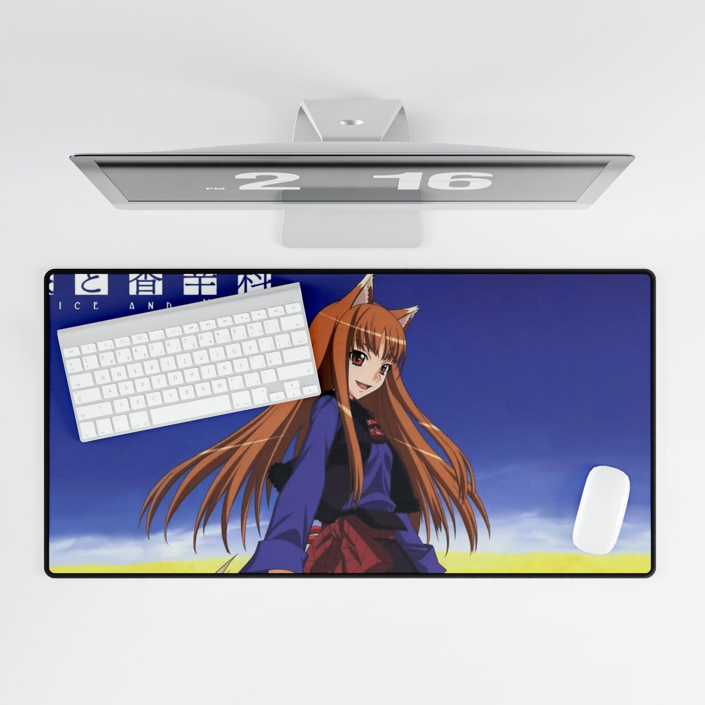 Anime Spice and Wolfr Mouse Pad