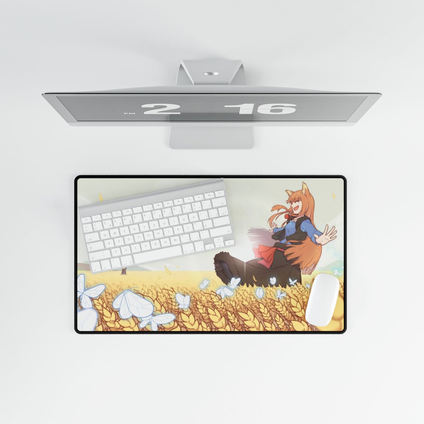 Anime Spice and Wolf Mouse Pad