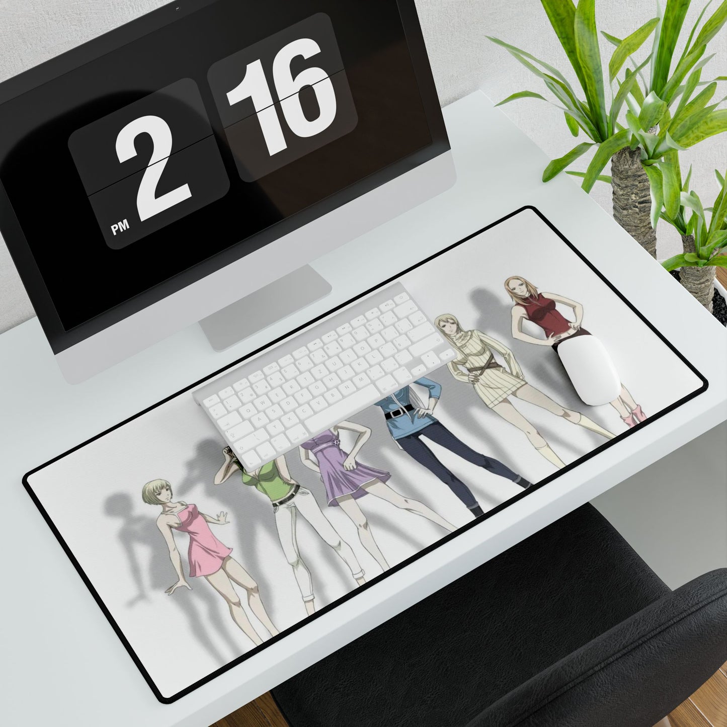 Claymore Clare, Teresa, Miria, Galatea, Irene Mouse Pad