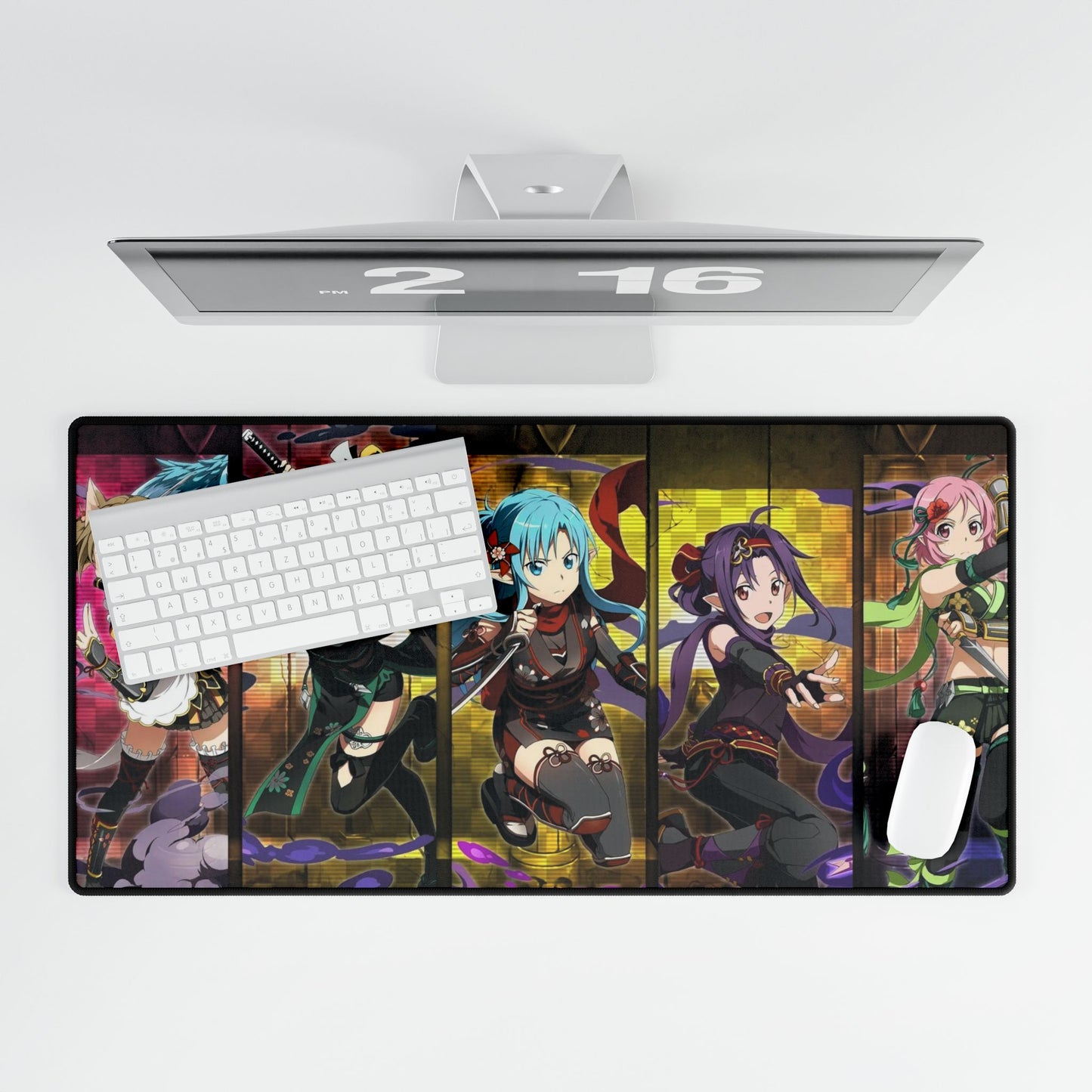 Memory Defrag Kunoichi Banner Mouse Pad