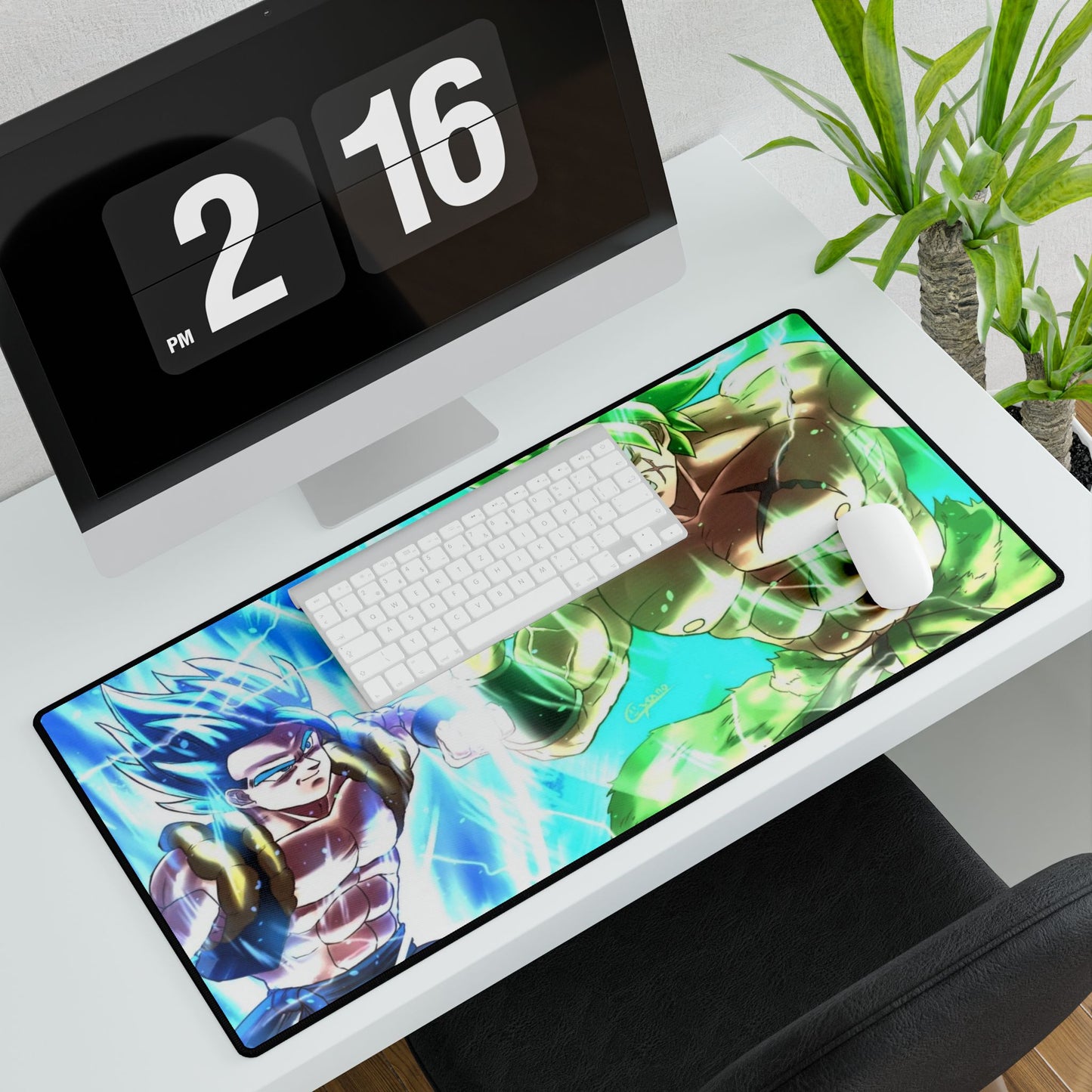 Gogeta vs Broly Mouse Pad