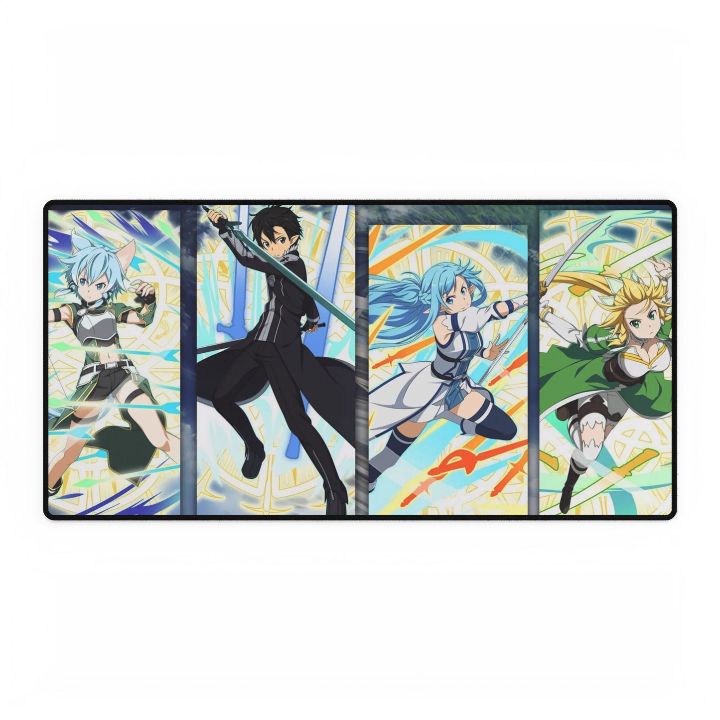 Memory Defrag Master Swordsmen Banner Mouse Pad