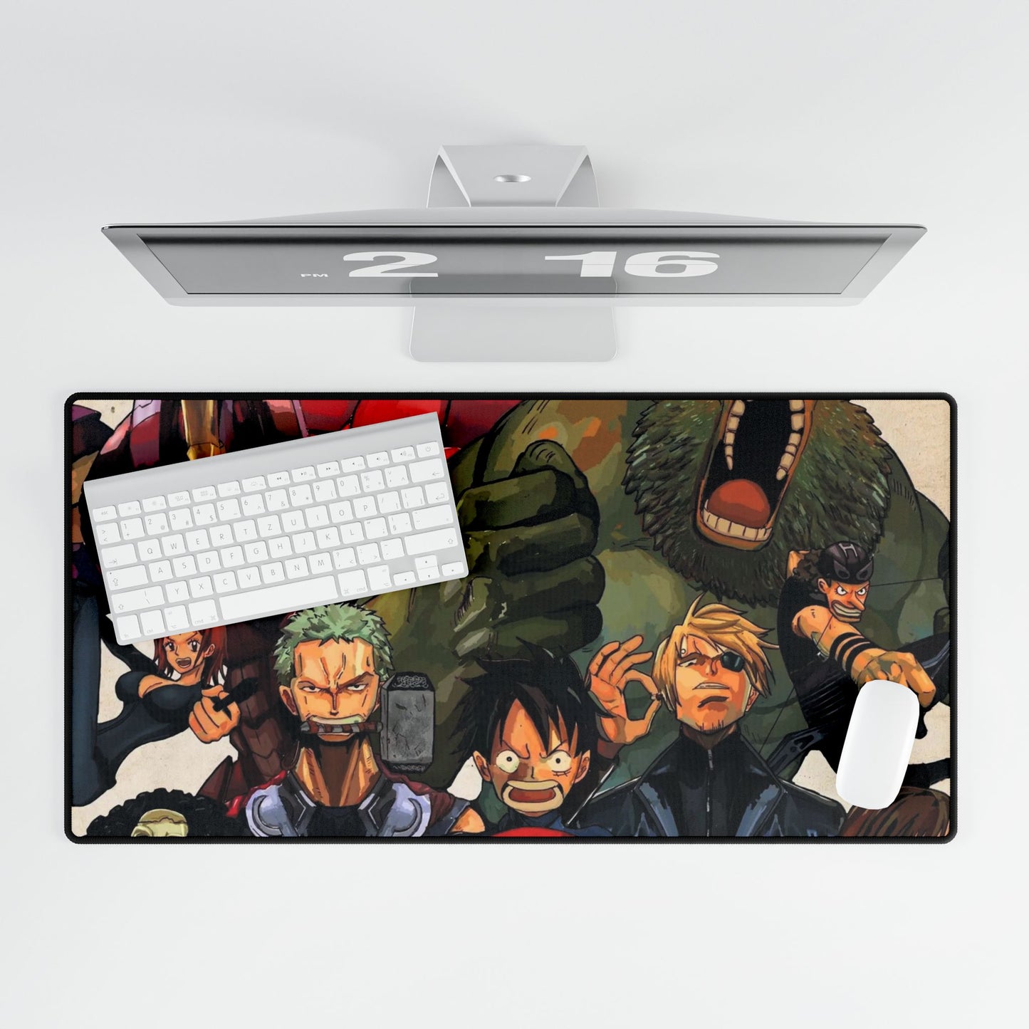 One piece of the avengers Mouse Pad