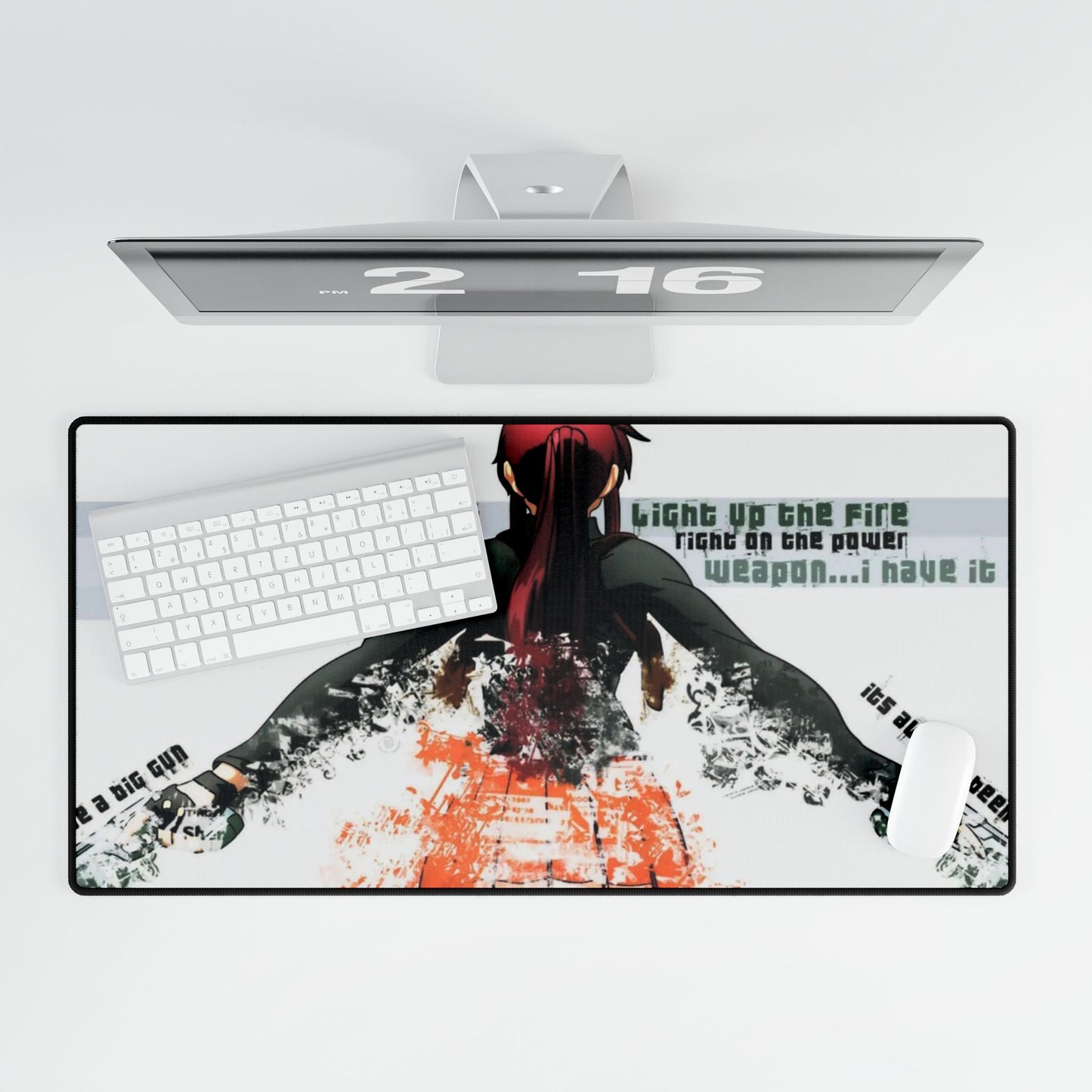 Anime Black Lagoonr Mouse Pad