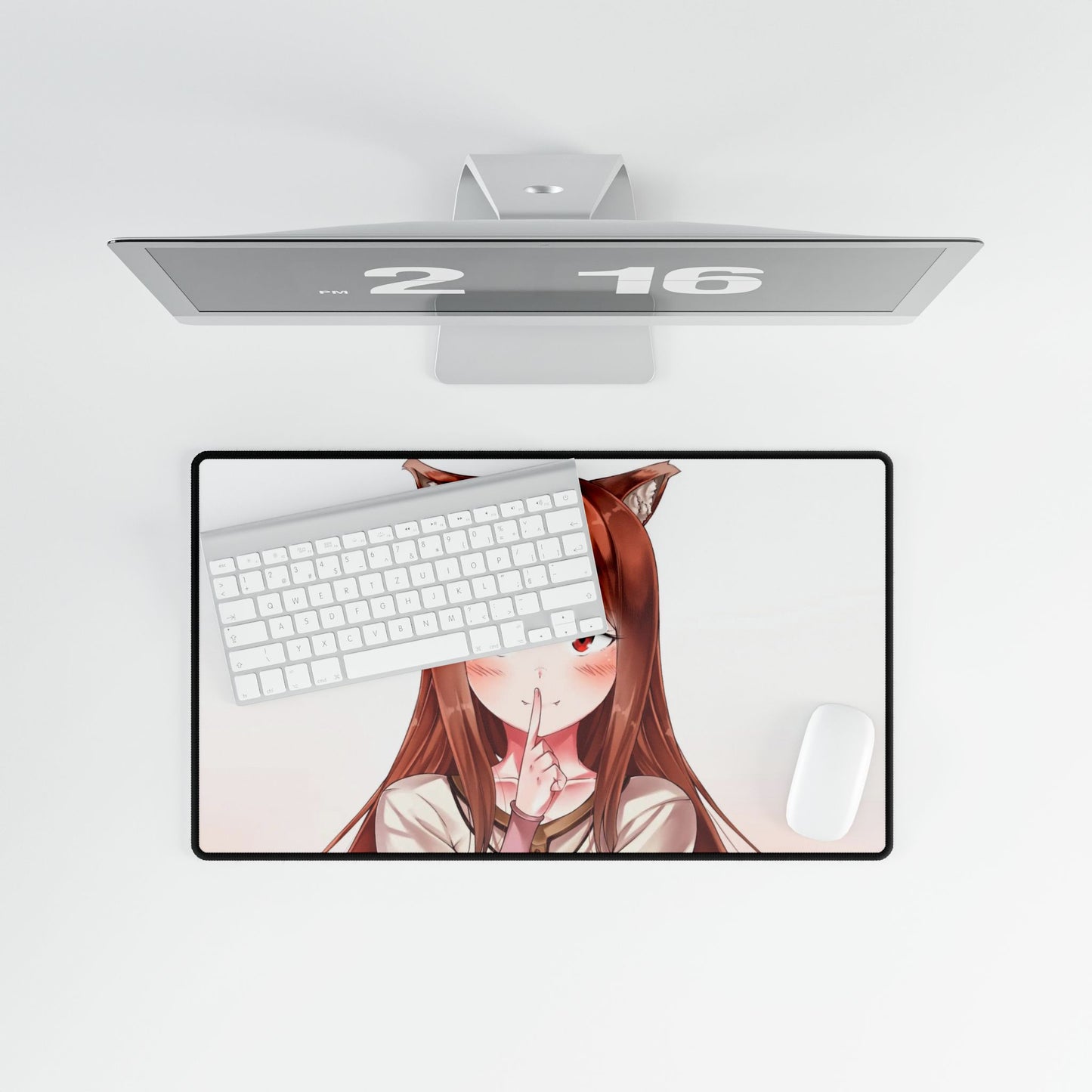 Anime Spice and Wolf Mouse Pad