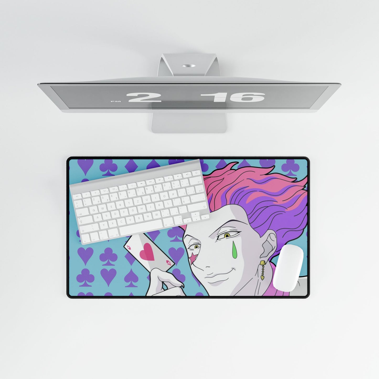 Hisoka Fan Art by Xenobat Mouse Pad