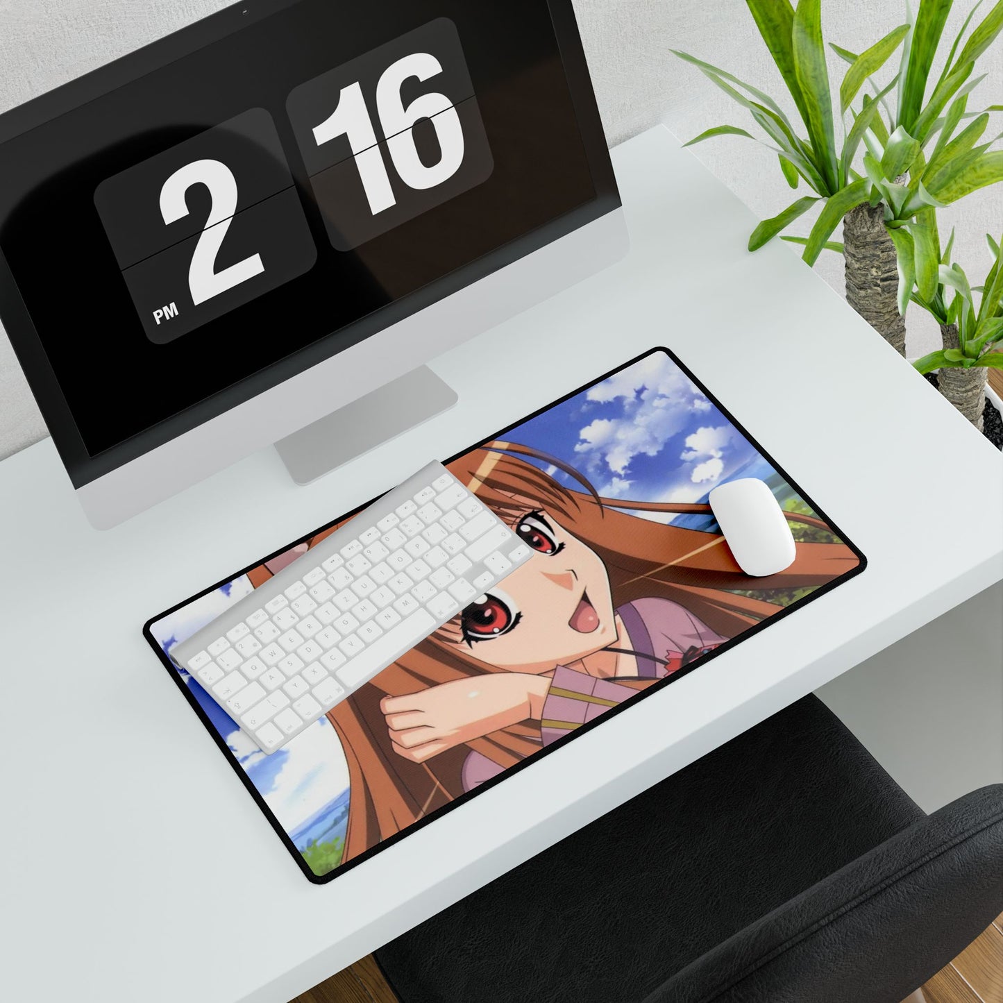 Anime Spice and Wolf Mouse Pad