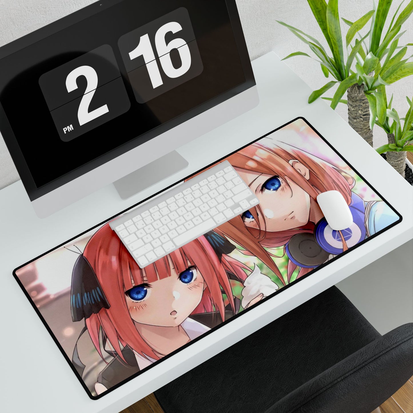 Miku Nakano & Nino Nakano Mouse Pad