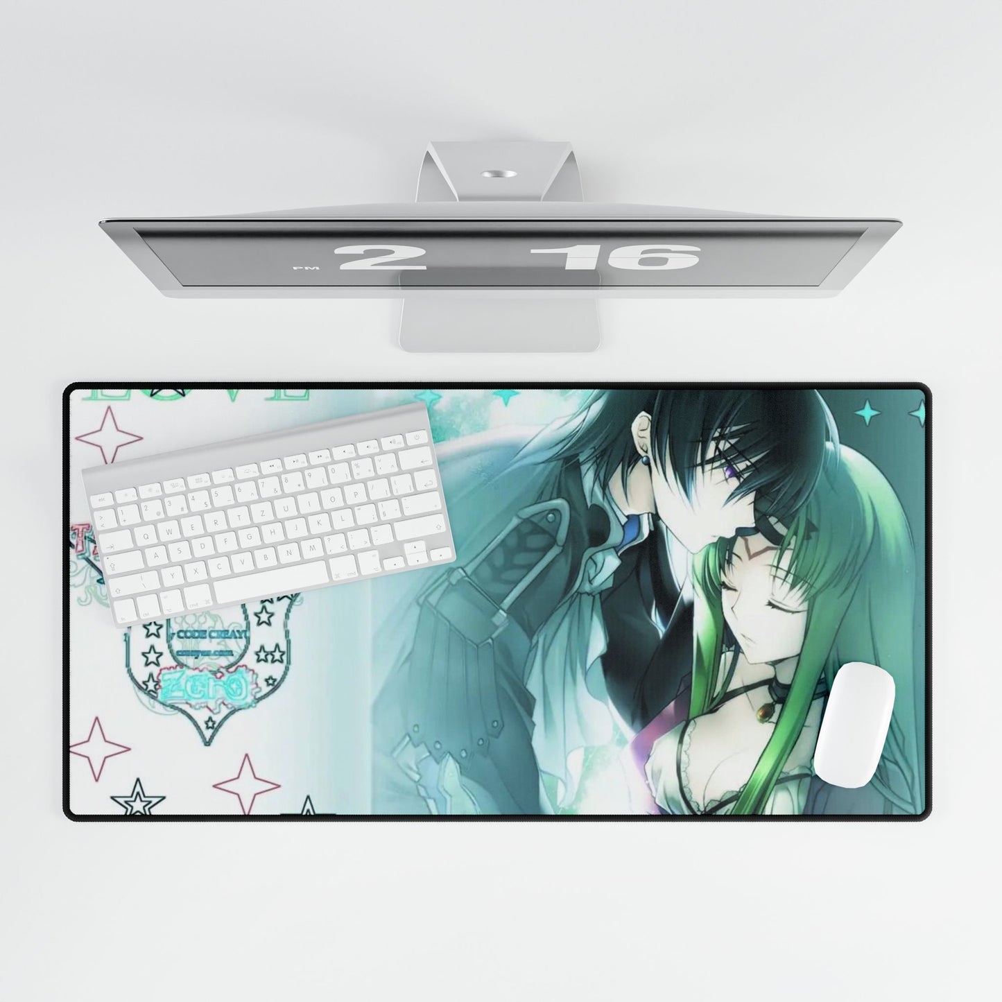 C.C X Lelouch Mouse Pad
