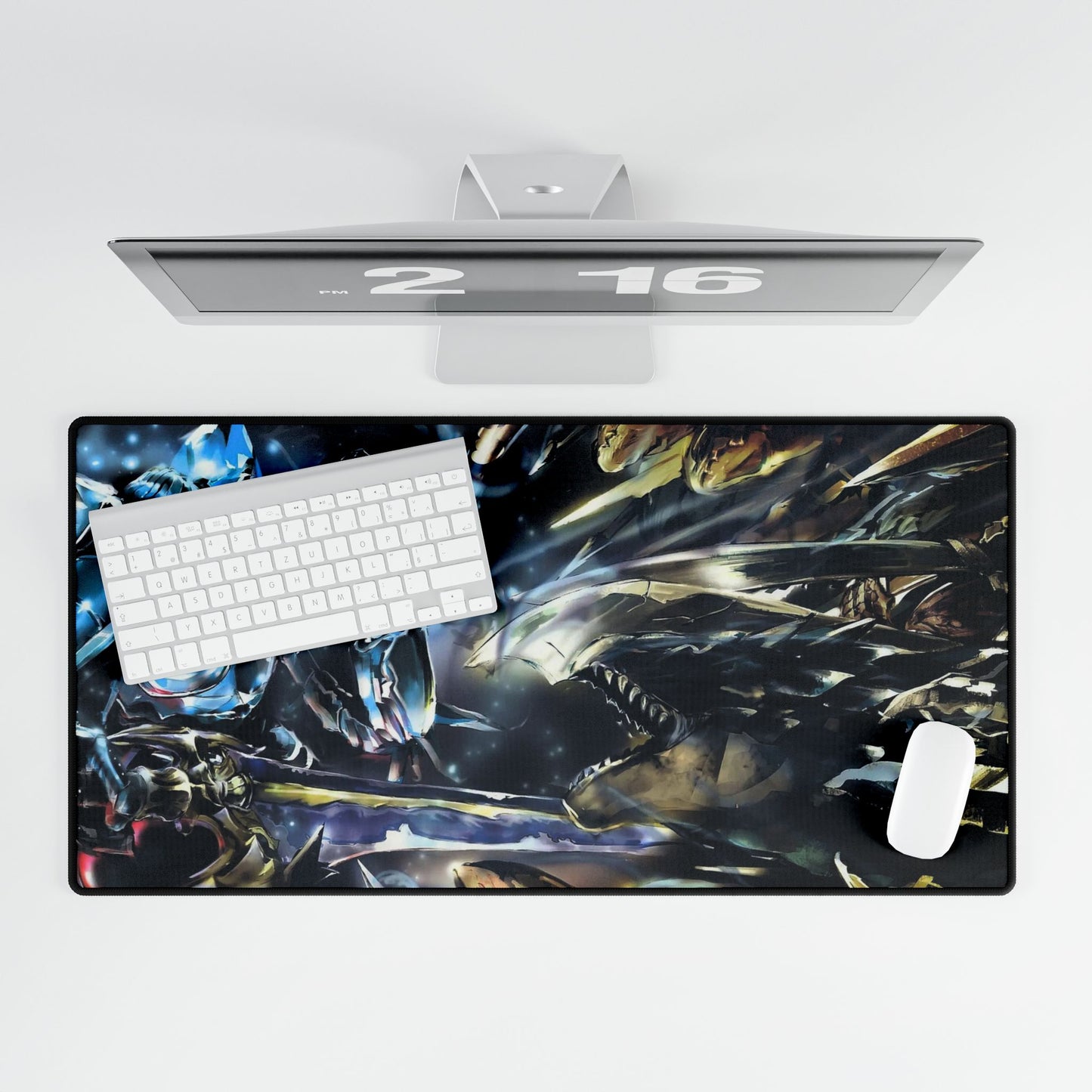 Cocytus Vs Lizardman Mouse Pad