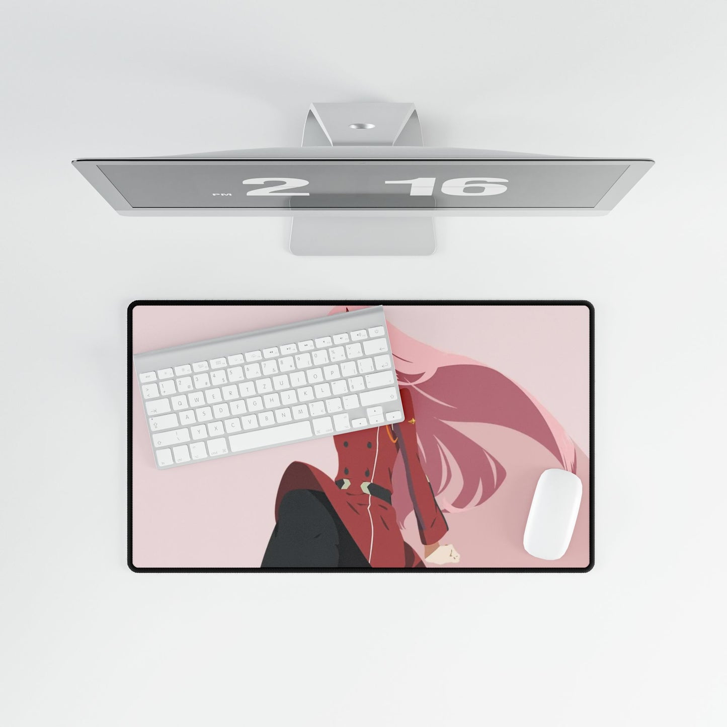 Zero Two from Darling in The FranXX for Dekstop Mouse Pad