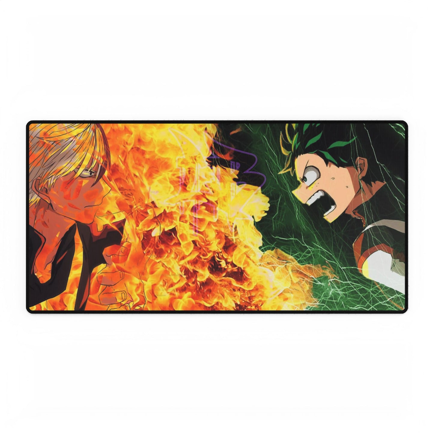 Deku vs Todoroki Mouse Pad
