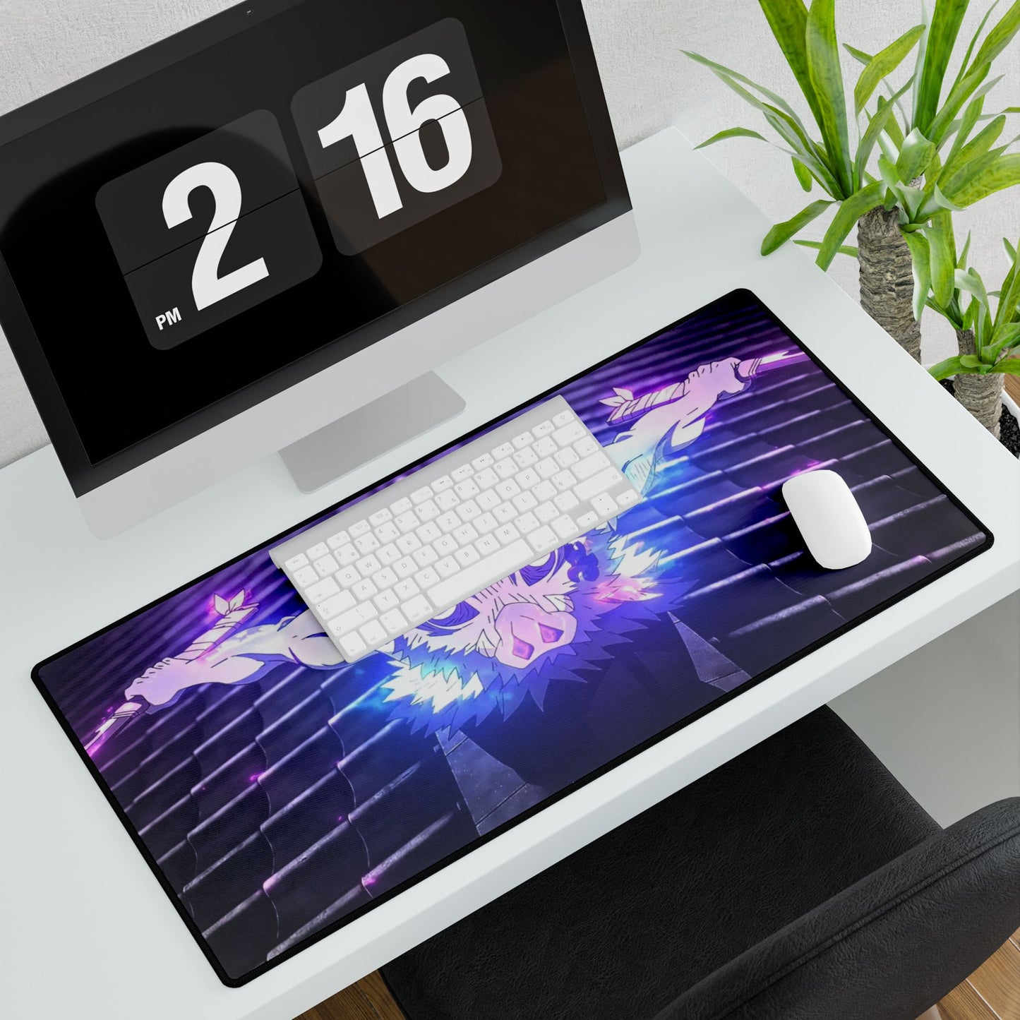 Inosuke dual sword Mouse Pad