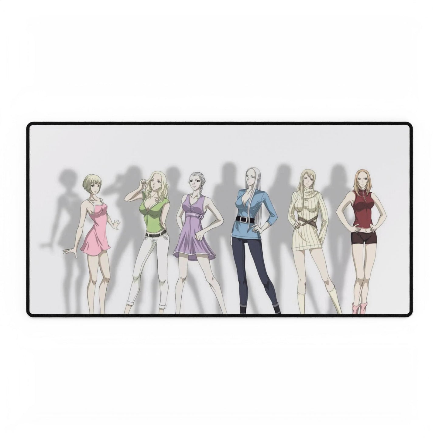 Claymore Clare, Teresa, Miria, Galatea, Irene Mouse Pad
