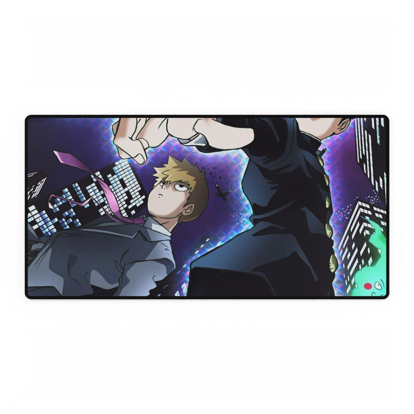 Mob Psycho 100 Arataka Reigen, Shigeo Kageyama, Ekubo Mouse Pad