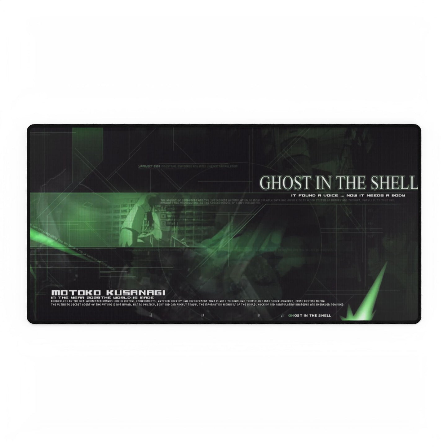 Anime Ghost In The Shell Mouse Pad