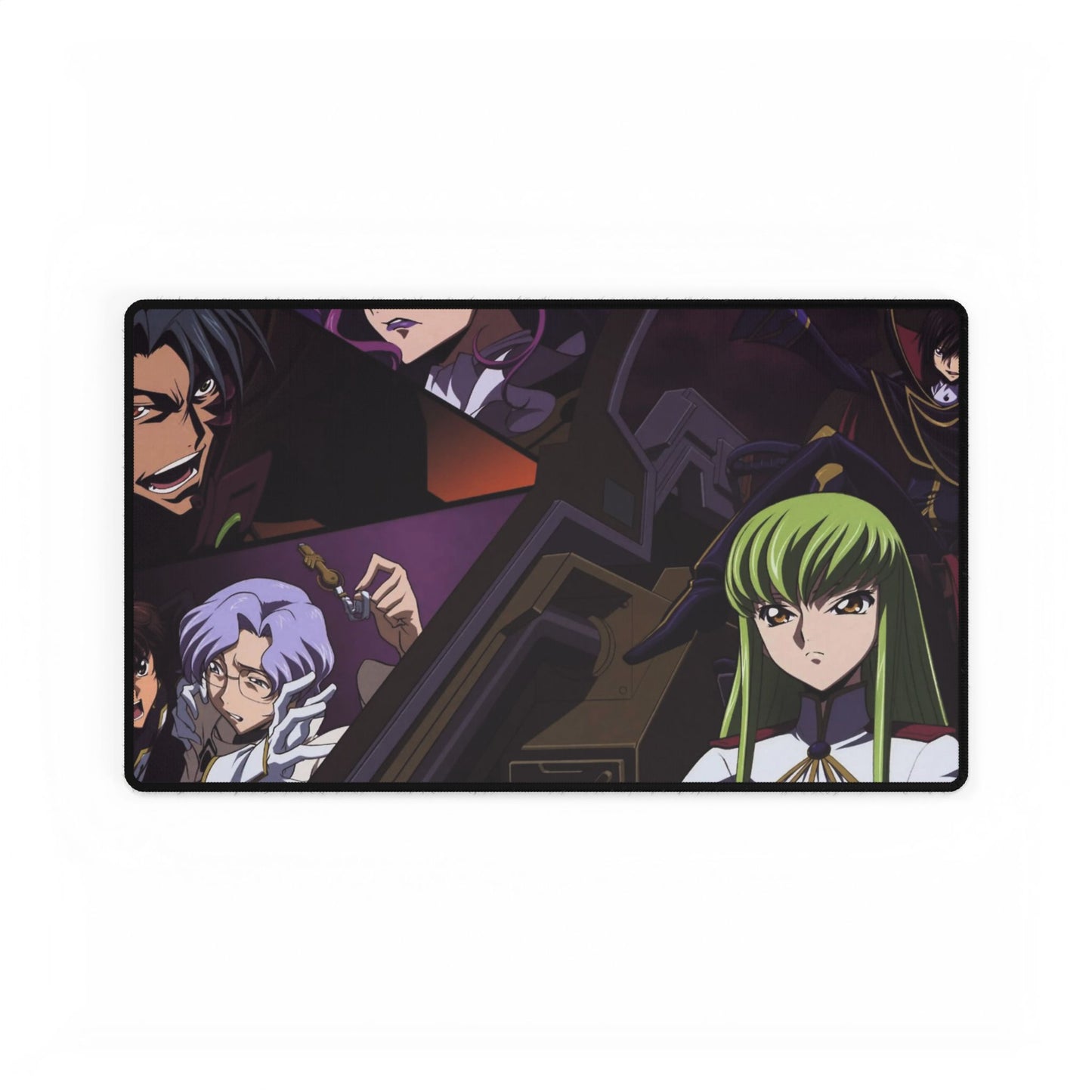 Code Geass Lelouch Lamperouge, Suzaku Kururugi, Jeremiah Gottwald, Lloyd Asplund, Cornelia Li Britannia Mouse Pad