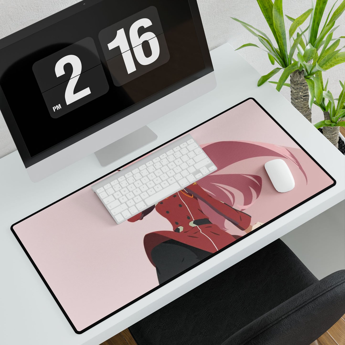 Zero Two from Darling in The FranXX for Dekstop Mouse Pad
