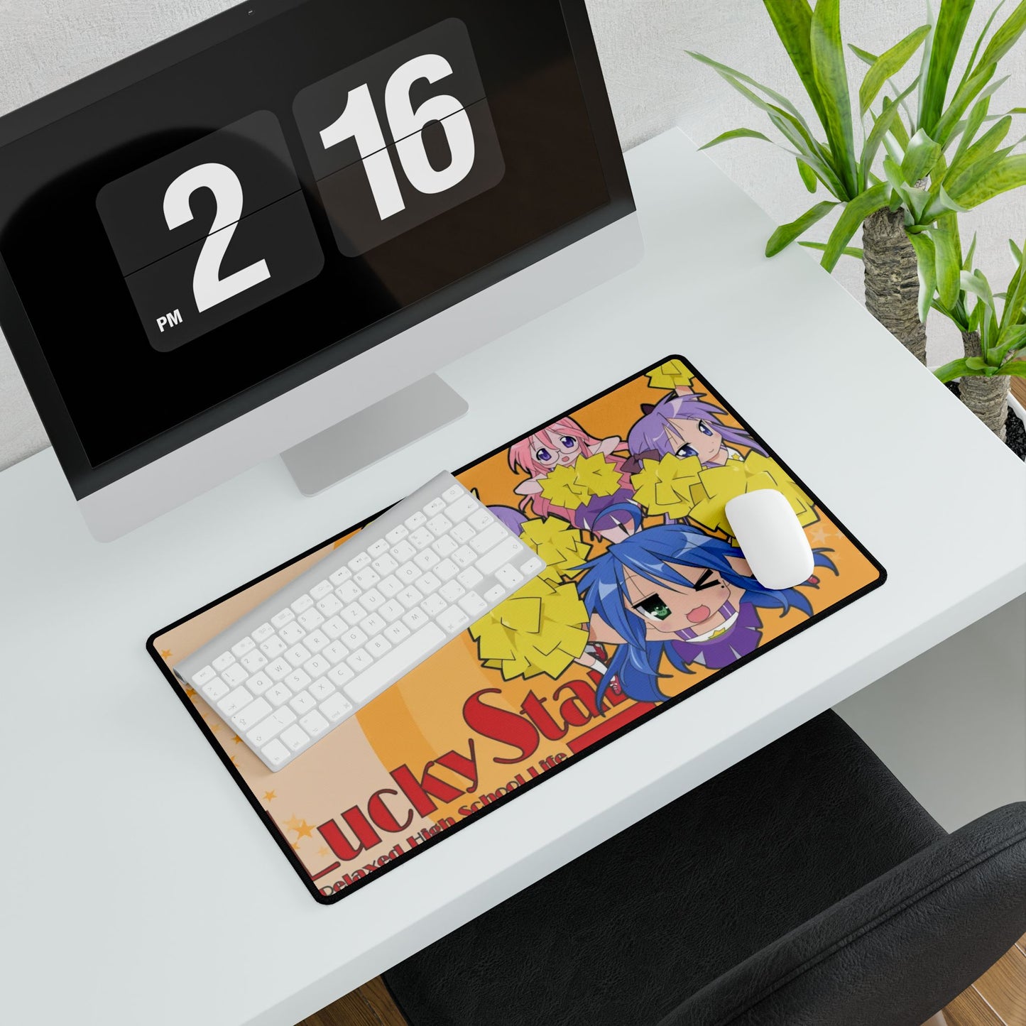 Lucky Star Konata Izumi, Kagami Hiiragi, Tsukasa Hiiragi, Miyuki Takara Mouse Pad