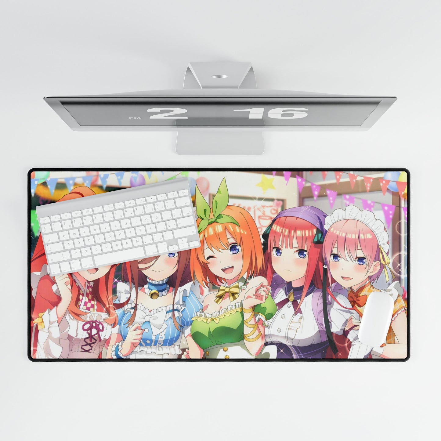 The Quintessential Quintuplets - Itsuki , Miku , Yotsuba , Nino & Ichika Mouse Pad