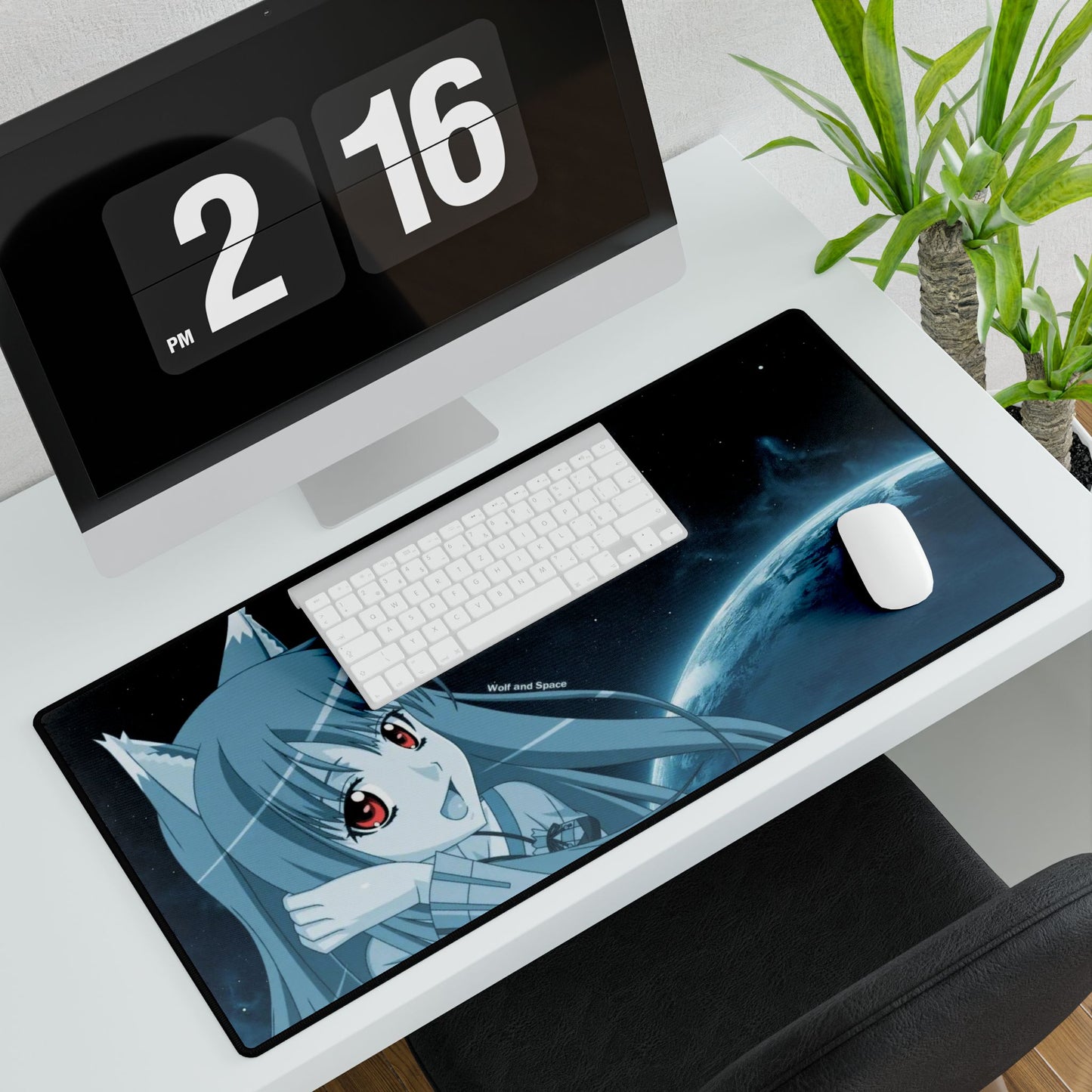 Anime Spice and Wolfr Mouse Pad