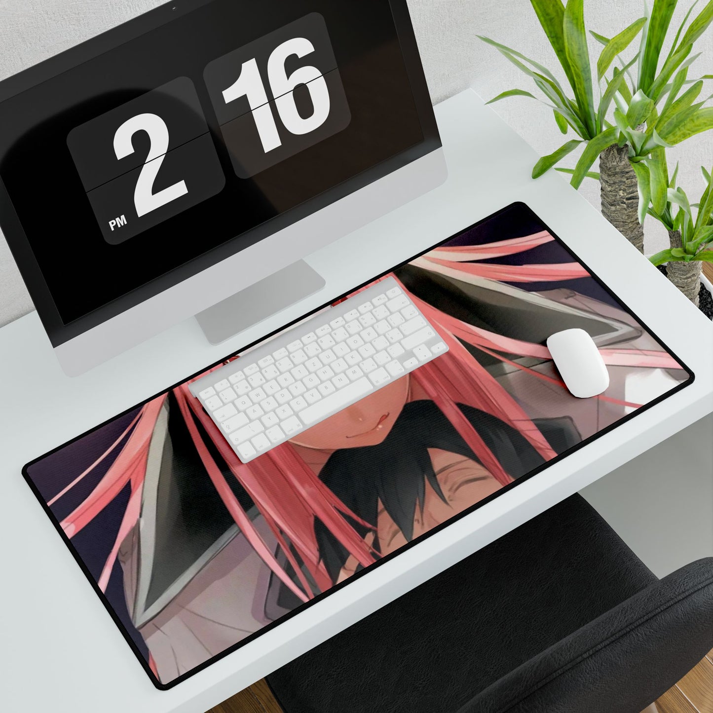 Zero Two And Hiro Eternal Love Mouse Pad