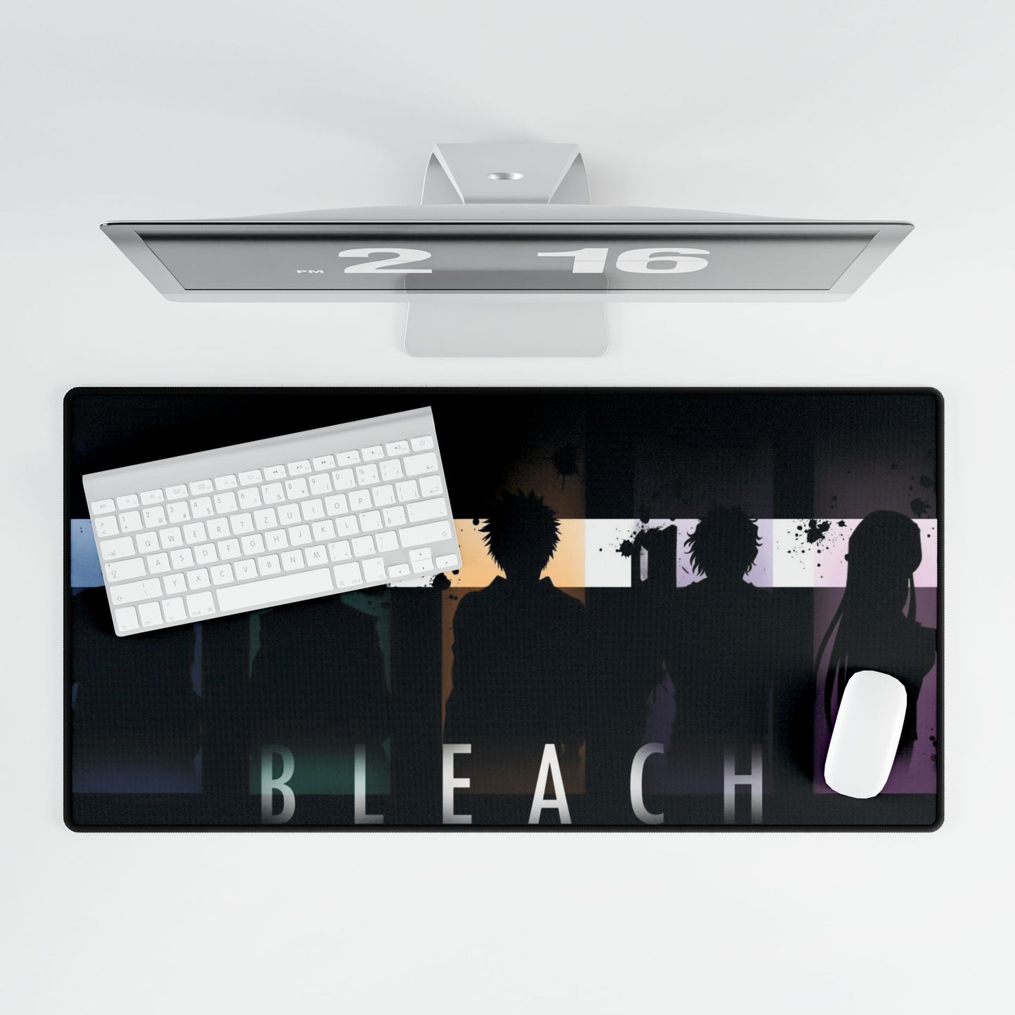 Bleach Ichigo Kurosaki, Orihime Inoue, Yasutora Sado, Kisuke Urahara Mouse Pad