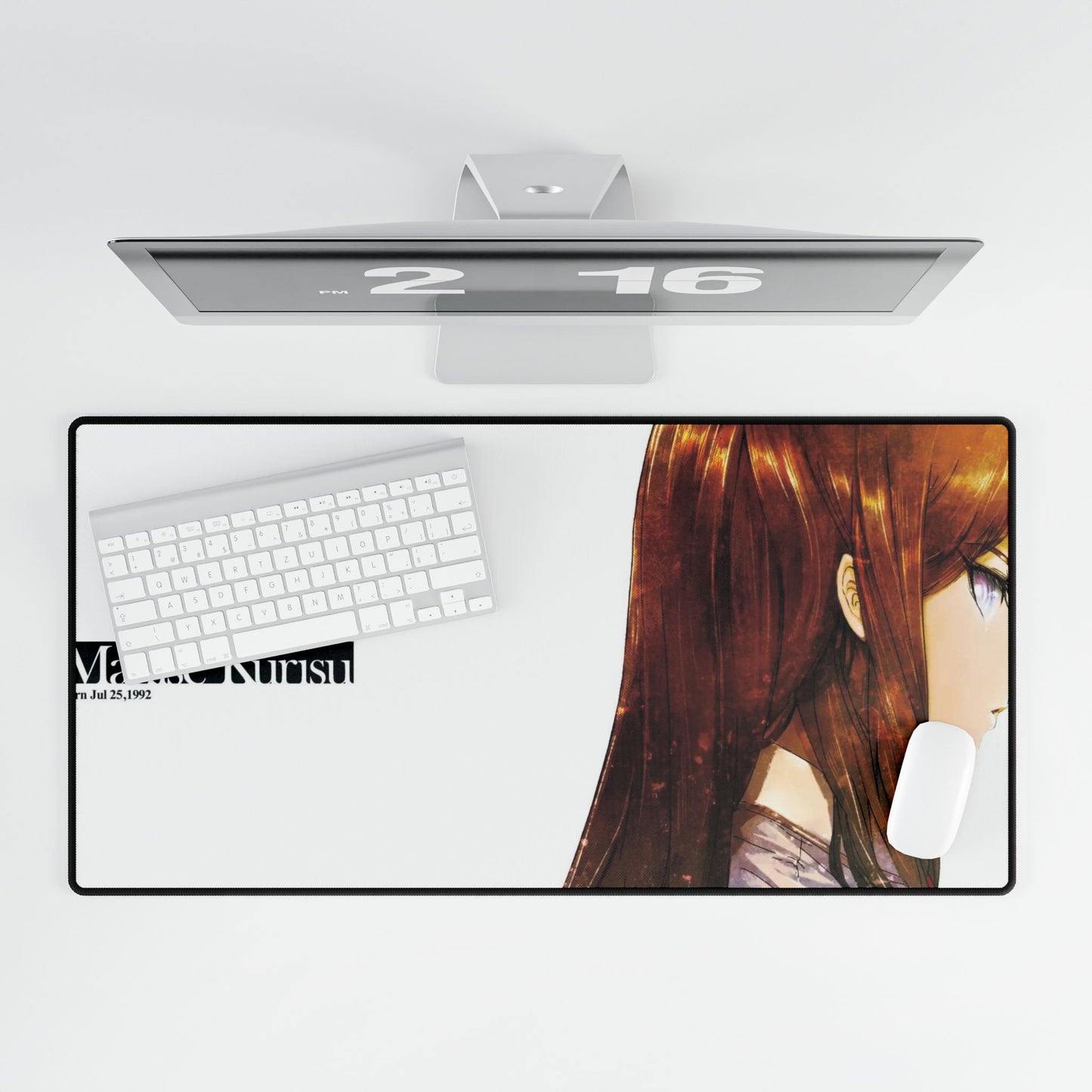 Makise Kurisu Mouse Pad