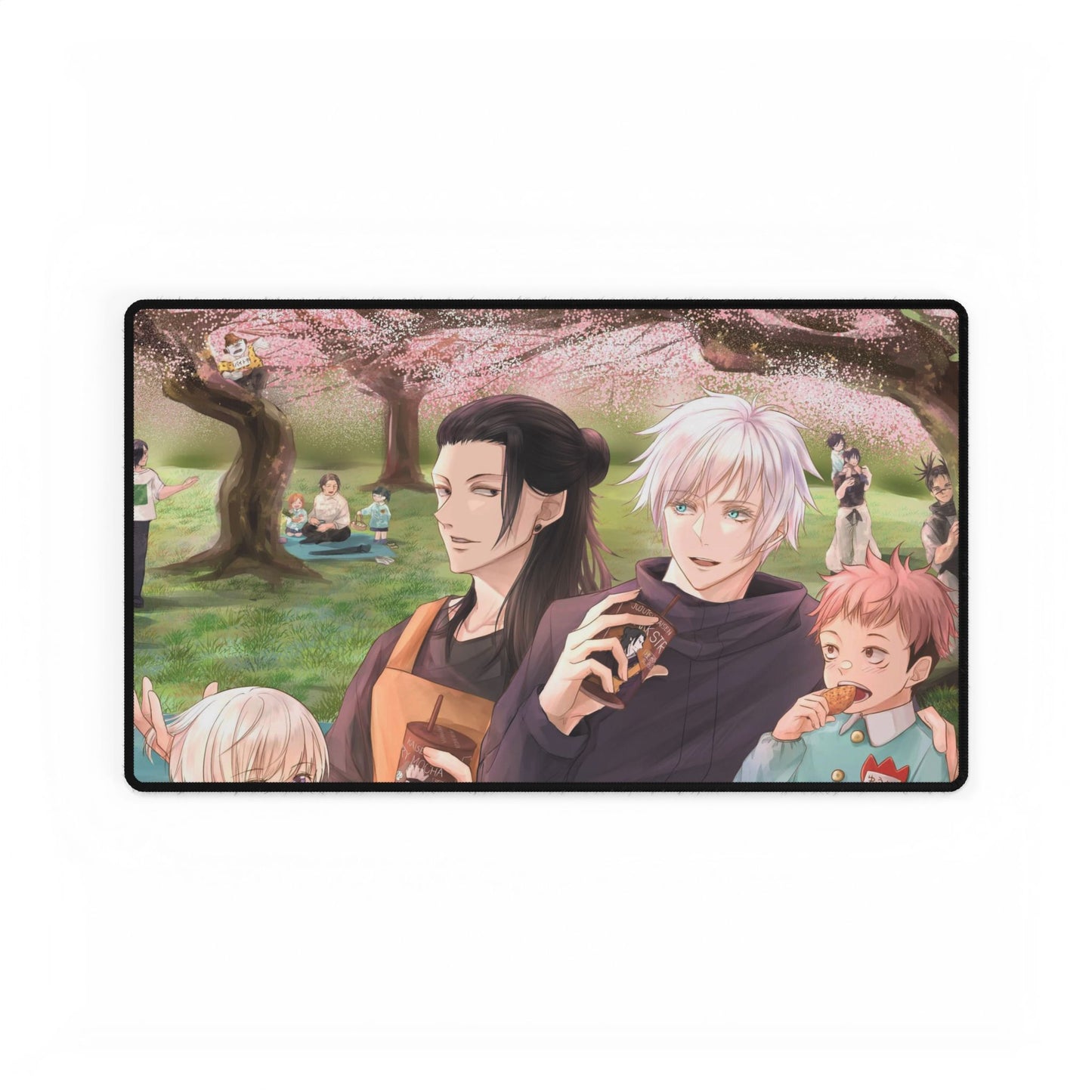 Yuji Itadori, Toji Fushiguro, Maki Zenin, Mahito, Yuta Okkotsu, Megumi Fushiguro, Choso, Jogo, Satoru Gojo and Suguru Geto Mouse Pad
