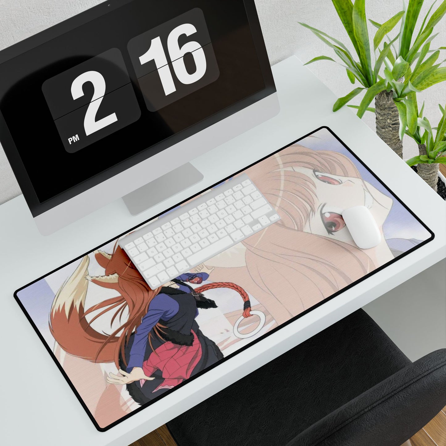 Anime Spice and Wolfr Mouse Pad