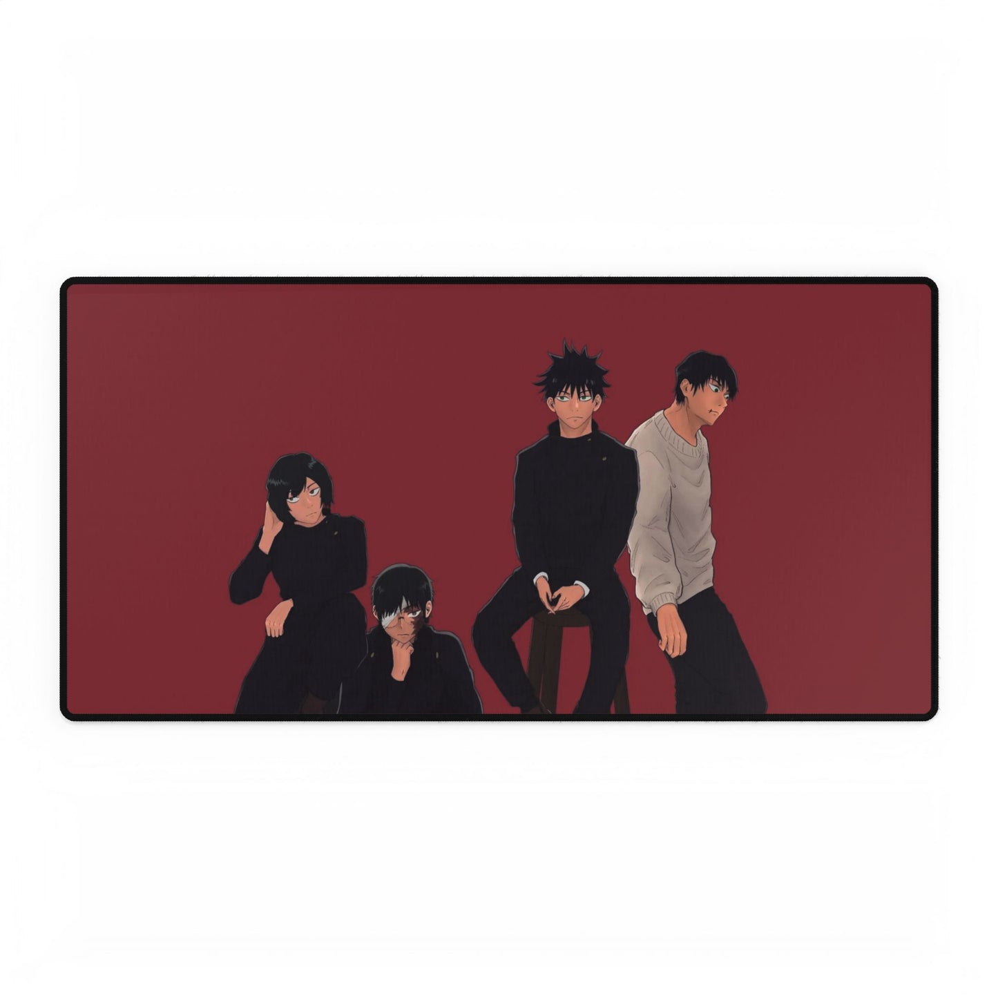 Toji Fushiguro Maki Zenin and Megumi Fushiguro Mouse Pad